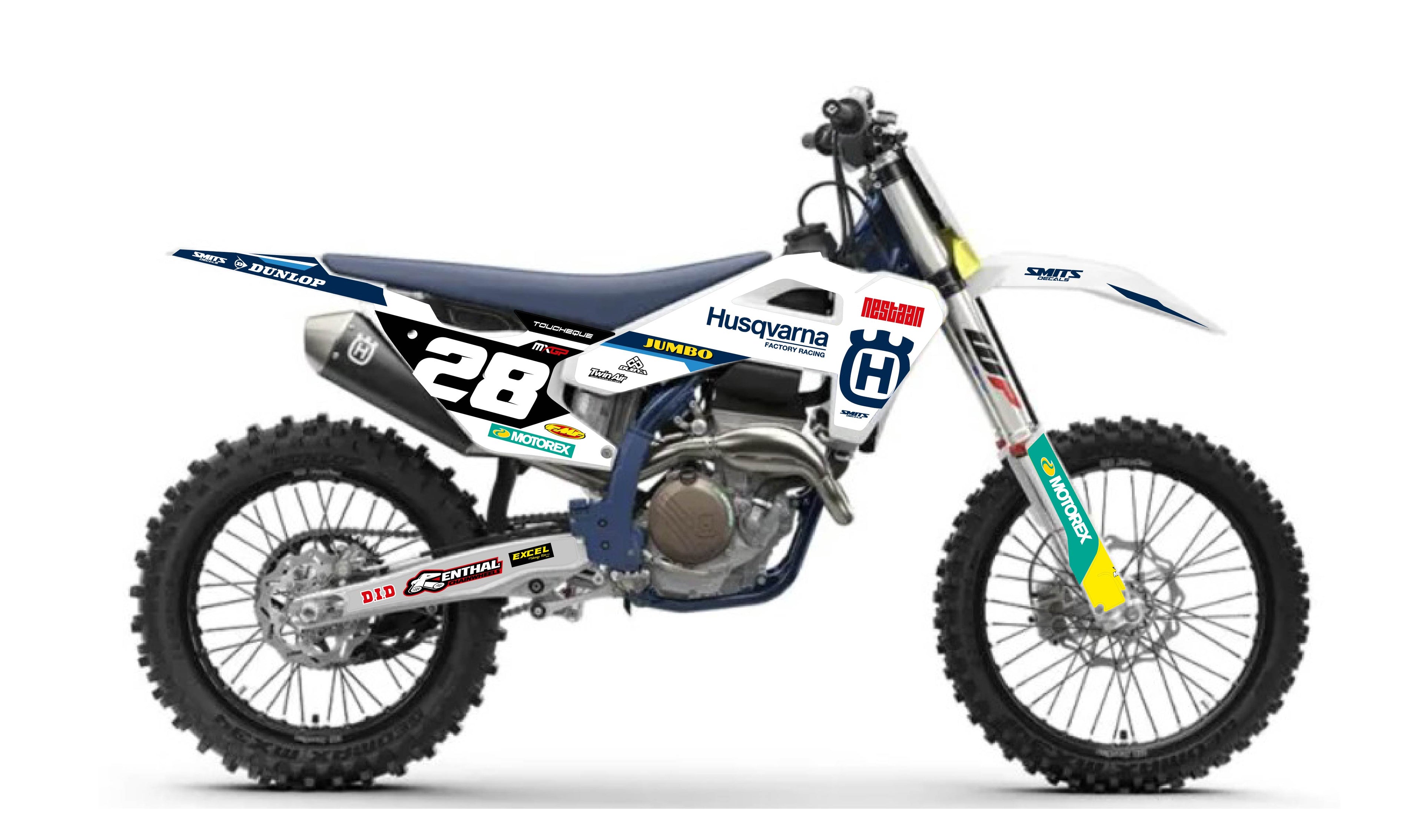 Kit déco complet Husqvarna 2025 Race