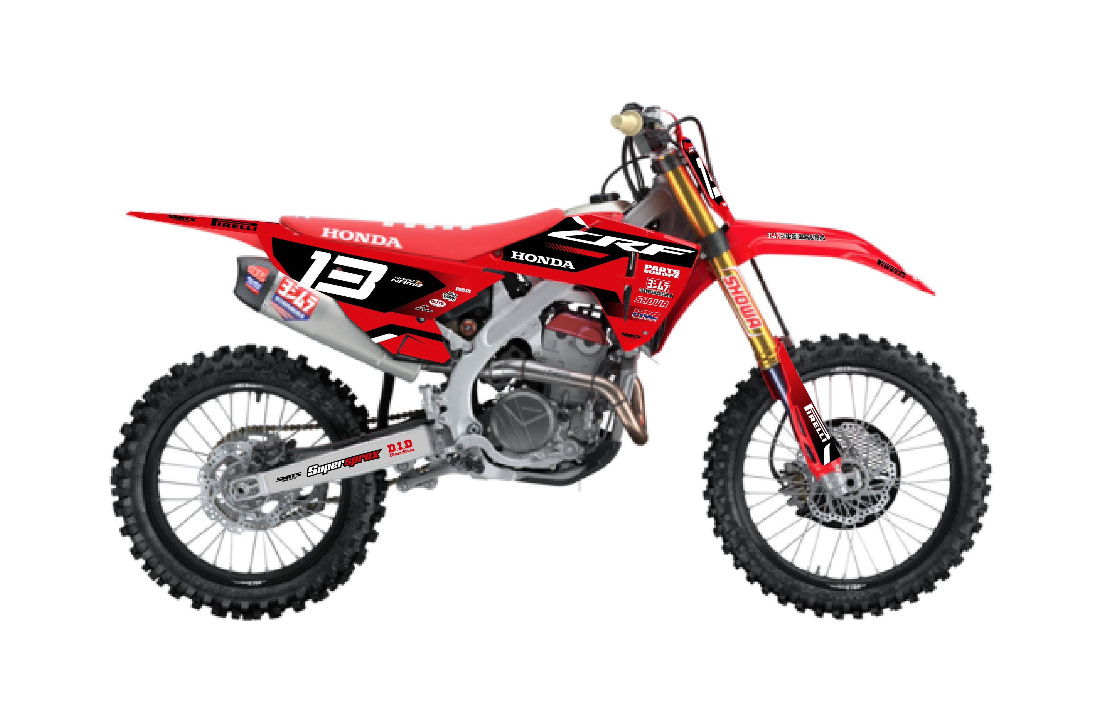 Kit déco complet HONDA 2025 Race