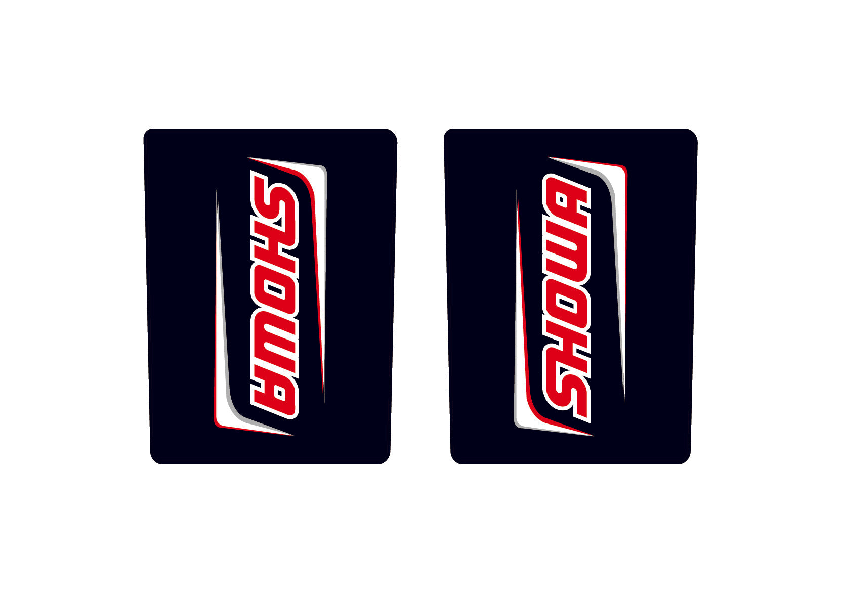 Stickers de fourche SHOWA personnalisable