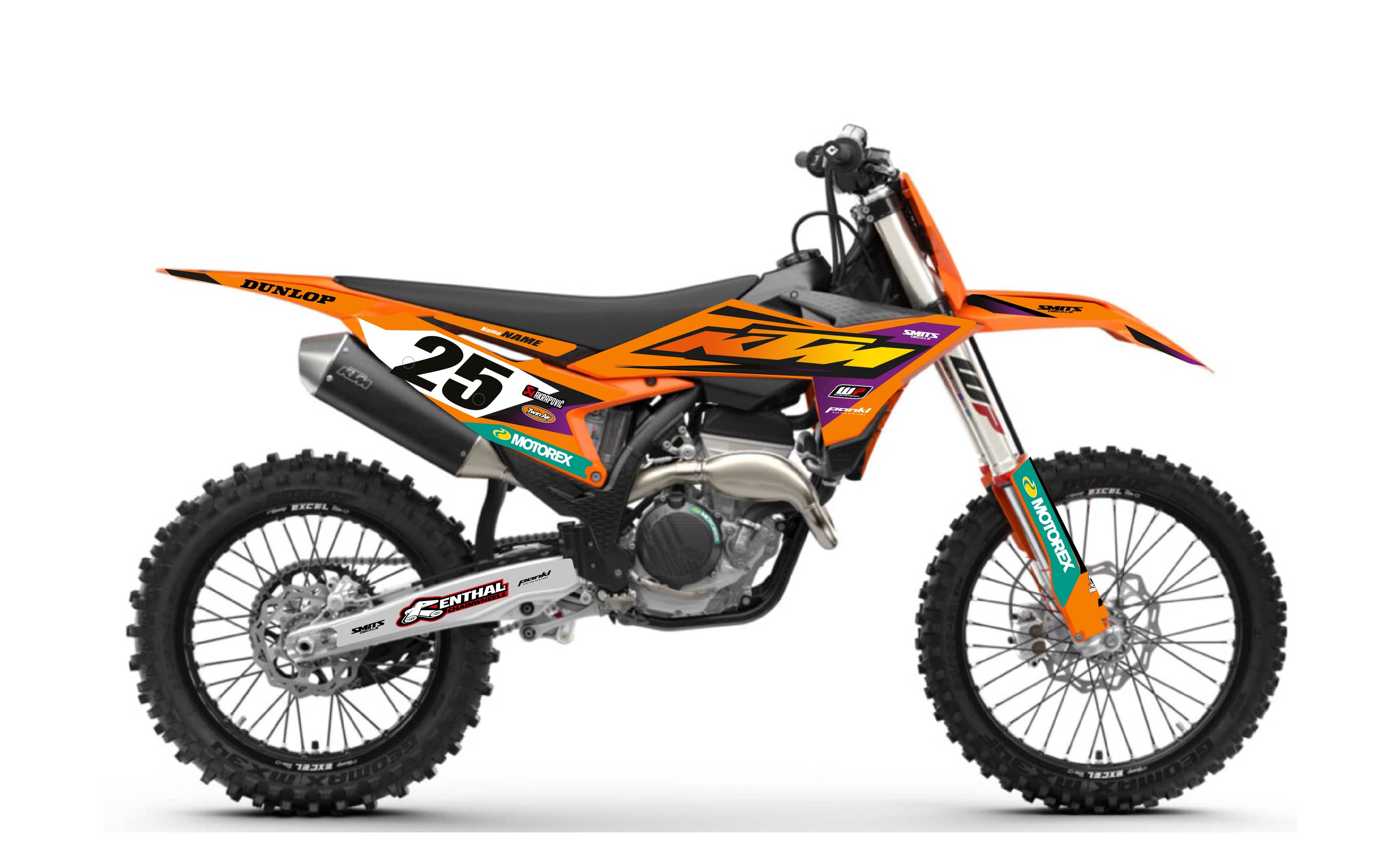 Kit déco complet KTM 2025 Race