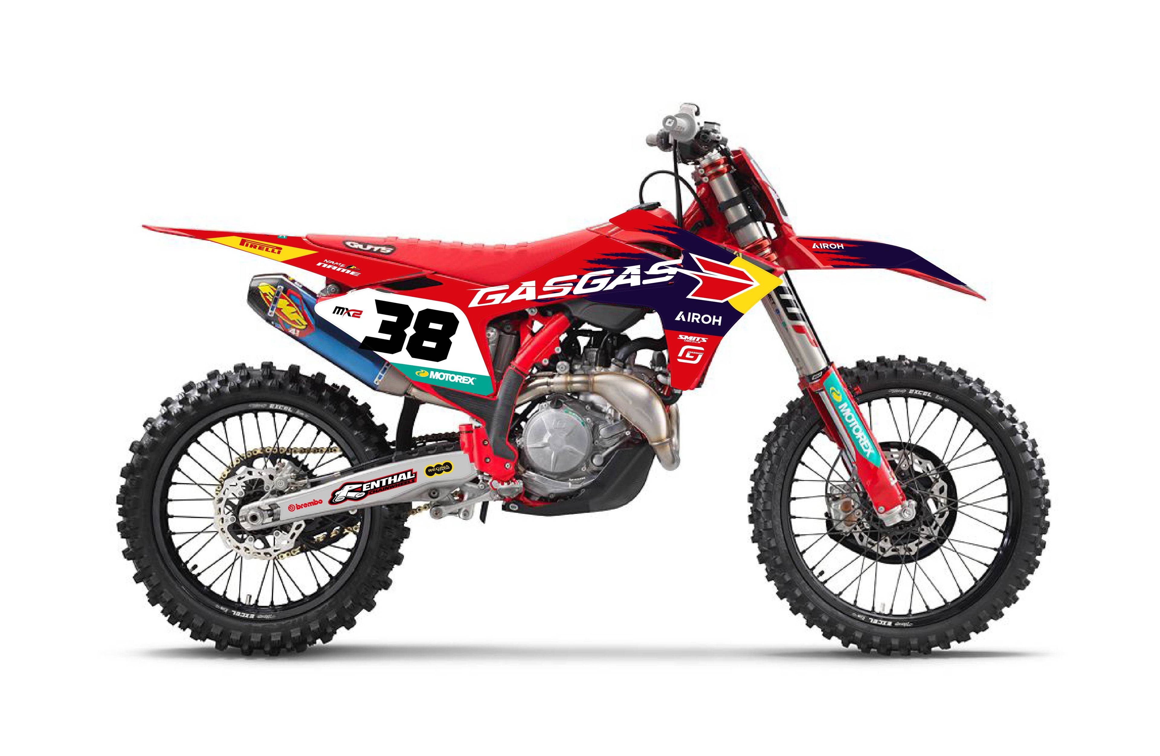 Kit déco complet GASGAS 2025 RB